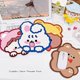 thumbnail image 3 of Alfombrilla de ratón pequeña de estética japonesa, bonita alfombrilla de anime para oficina, accesorios de escritorio kawaii, antideslizante e impermeable (oso), 3 of 5