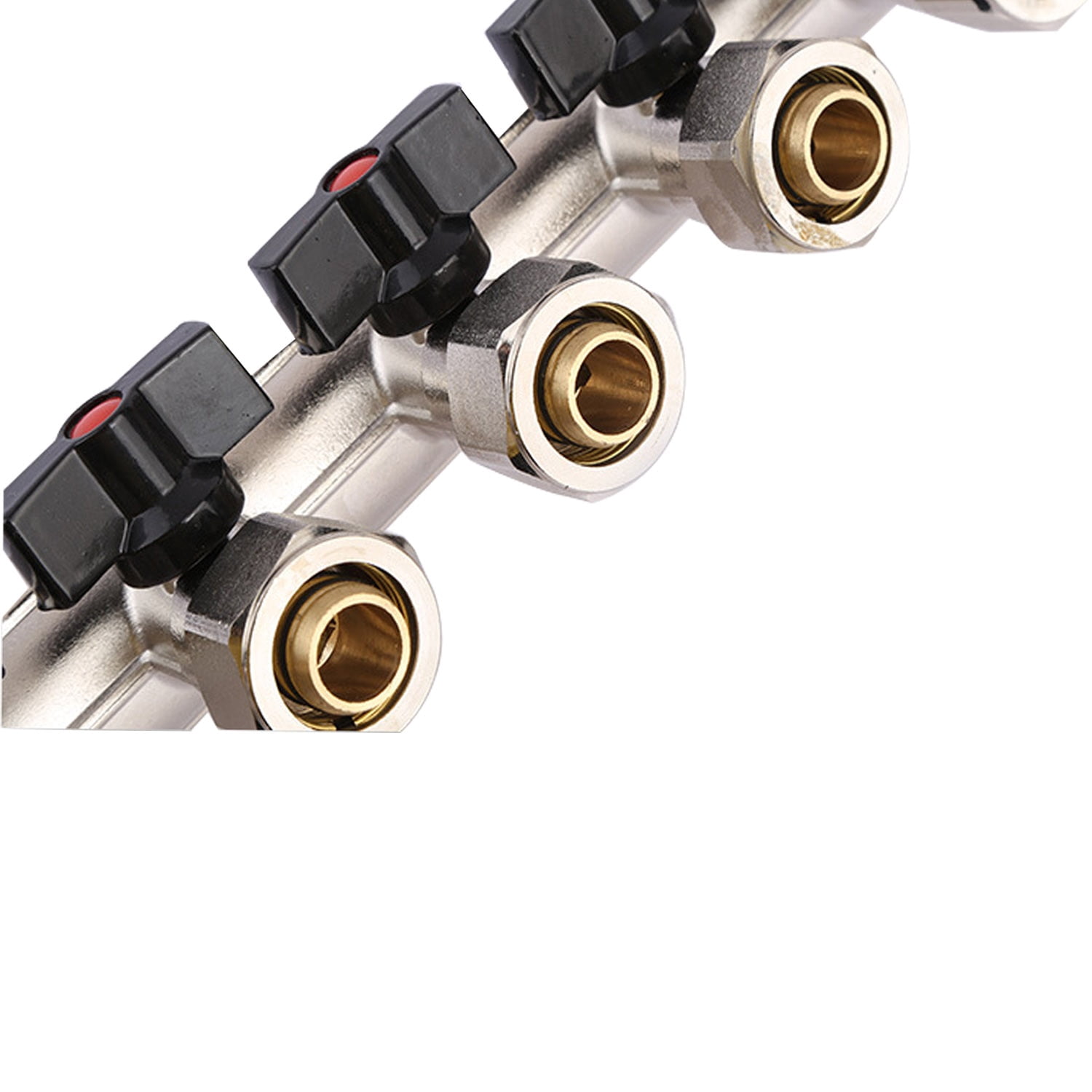 2-10 way brass Water Heating Distribution Manifold Underfloor Heating & Cooling - Manifolds