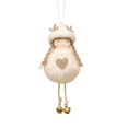 thumbnail image 1 of Adornos navideños colgantes, adornos navideños colgantes de ángel de alce para decoración de árbol de Navidad, muñeco de ángel, adorno navideño para fiesta en casa de Navidad, decoración de vacaciones kaili Sencillez, 1 of 5