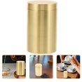 thumbnail image 2 of 1pc Brass Food Sealed Tin Snack Tea Storage Container Cereals Canister, 2 of 2
