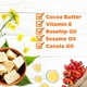 thumbnail image 3 of Aceite corporal Palmer's, manteca de cacao con vitamina E y aceite de argán, 150 ml, 3 of 8