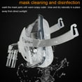 CPAP Full Face Mask L Size For Sleep Apnea Antisnoring With Adjustable Headgear Nasal Mask And