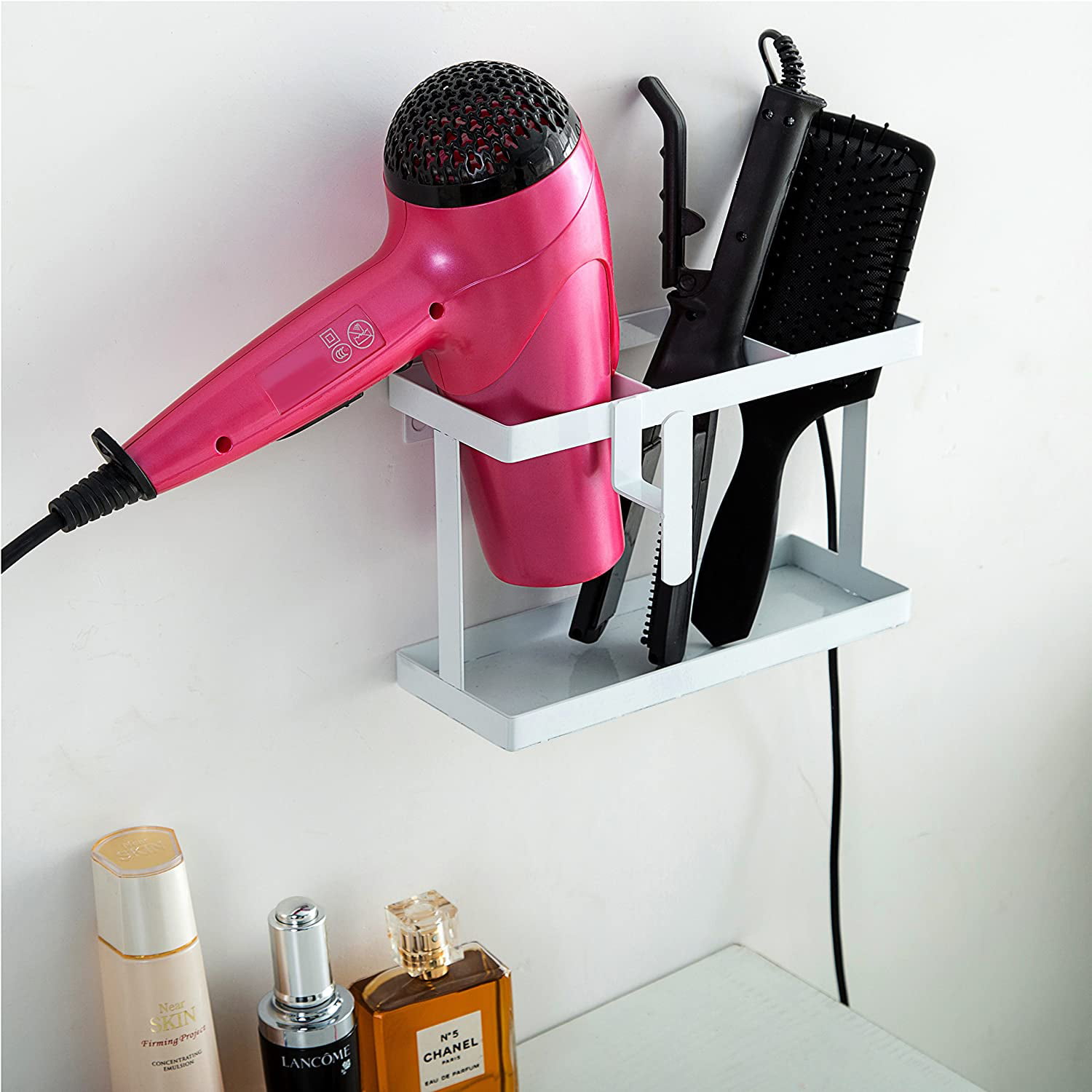 Black Metal Wall Mounted Hair Accessory Caddy – MyGift