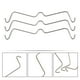 thumbnail image 2 of 60 uds. Ganchos para tablero, cerraduras de clavija de acero inoxidable, cerraduras de gancho, Clips para tablero perforado, 2 of 5