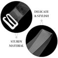 thumbnail image 3 of QIFULL Invisible Replacement Bra Strap Transparent Silicone Adjustable Bra Accessories, 3 of 8