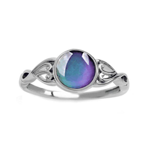 KEINXS Mood Ring Adjustable Mood Rings for Women Color-Changing Rings for Women