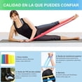 thumbnail image 3 of Bandas de Resistencia Multifuncionales – Pack de 5 Ligas Elásticas de Material TPE para Prevenir Alergias, Ideal para Ejercicios en Casa, Gimnasio, Pilates y Crossfit, 3 of 5