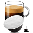 thumbnail image 3 of 1000PCS 62MM Disposable Coffee Capsule Seals Foils Cream Foam Coffee Filter Lid Sticker for Vertuo, 3 of 7