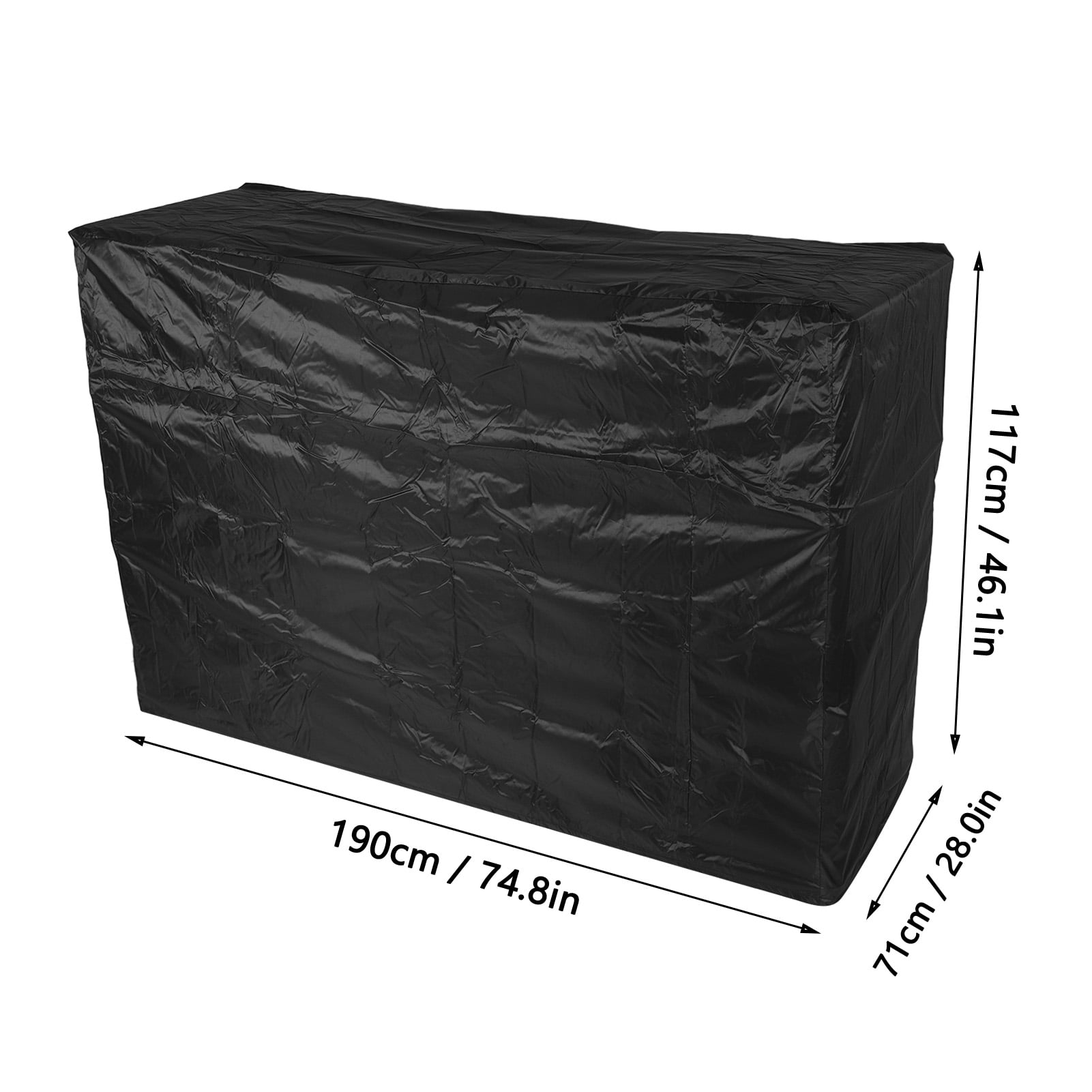 Motorcycle Scooter Cover Waterproof Outdoor Large Cover Anti Dust and Anti UV Protection Cover L 190x71x117cm