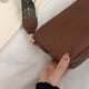 thumbnail image 2 of Bolsos Cruzados De Señora Bolso Simple Lady Crossbody Bolsos Bolso de compras femenino de cuero para viajes (café), 2 of 8