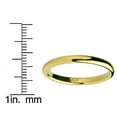 thumbnail image 4 of Bague Alliance pour Homme en Carbure de Tungstène Ton Or 2 mm, 4 of 5