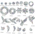 thumbnail image 2 of Bird Sticker Birds Collision Anti-Collision Window Stickers Glass Door Protection Silhouett Anti-Collision Window Sticker to Avoid People and Birds 24 Pieces, 2 of 5