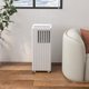 thumbnail image 4 of Climatizador Portátil 8000 BTU - Aire Acondicionado con Ventilador Integrado y Deshumidificador - Pantalla Táctil LED, Temporizador de 24 Horas y Control Remoto - Blanco, 4 of 7