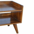 thumbnail image 4 of Banc de Rangement Nordique en Bois Massif de Châtaignier pour Meubles Artisanaux, 4 of 5