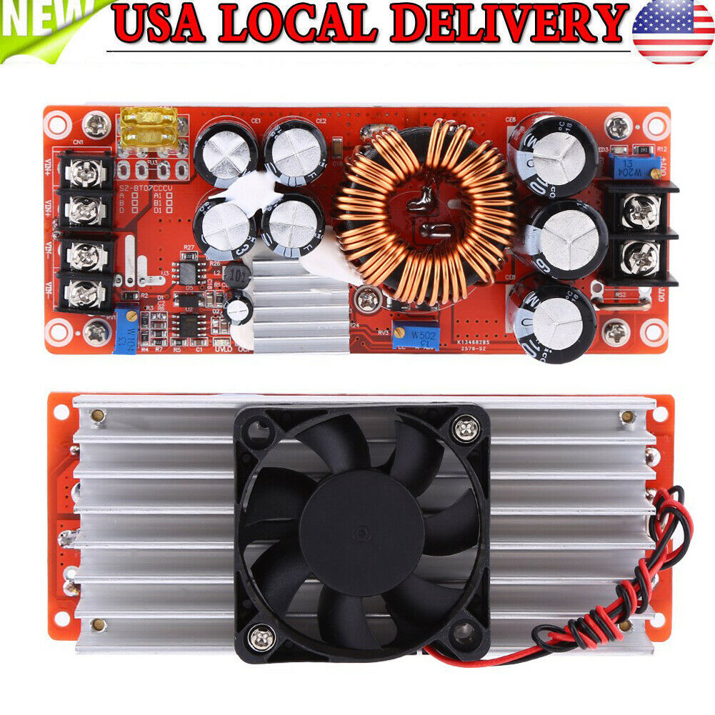 1500W 30A DC to DC Boost Voltage Converter Step-up Power Supply Module