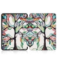 thumbnail image 7 of Case for 6.8" Kindle Paperwhite 11th Generation 2021 / Kindle Paperwhite Signature Edition, PU Leather Cover, Protective Sleeve Folio Case for Kindle E-Reader with Auto Sleep/Wake, Life Love Tree, 7 of 7