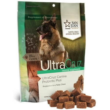 UPC: 0810500023788 | UltraCruz Canine Probiotic Supplement for Dogs  60 Tasty Chews
