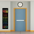 thumbnail image 3 of Koyal Wholesale Classic Rainbow Learning Motivational Classroom Banner Sign for Teachers, Door, Wall Decor, 2-Pk, 3 of 5