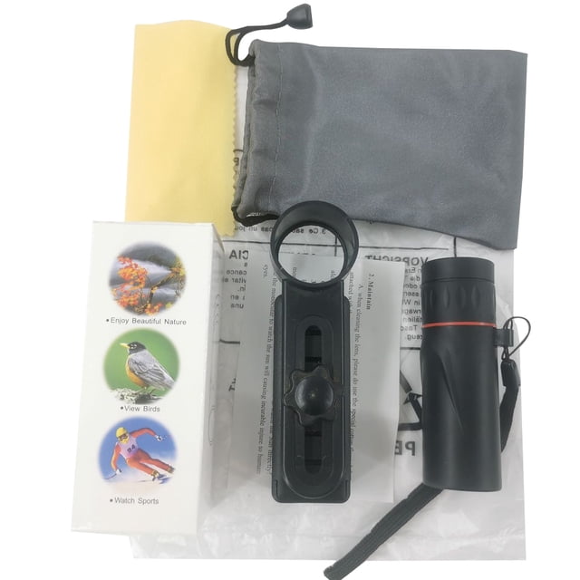 Telescopio Monocular 2000x25 HD Alcance para Viajes Al Aire Libre (con Clip)