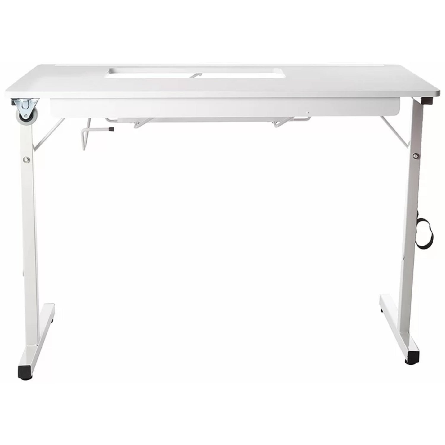 Sewing Table. Adjustable Sturdy Steel Base Laminated 40'' x 19.75