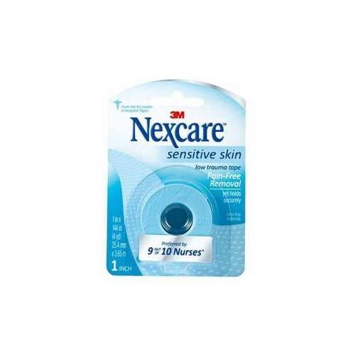NEXCARE SENSITIVE SKIN TAPE, 1 IN X 4 YD (12 Pack)