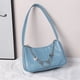 thumbnail image 5 of Moda mujer PU axila bolsa mariposa cadena Color puro Mini monedero (azul) Tmvgtek Para estrenar, 5 of 8