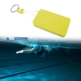 thumbnail image 4 of Llavero Flotante Lvero Flotador Colgante Rectángulo Colorido Amarillo, 4 of 7