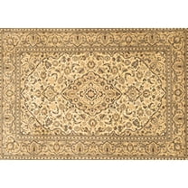 Ahgly Company Indoor Rectangle Persian Brown Traditional Area Rugs, 5' x 7'