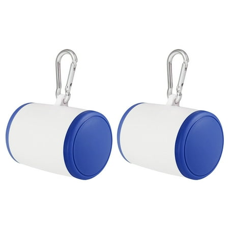 2Pcs Dog Treat Pouch Portable Storage Box Pet Trash Bag Dispenser Dog Leash Pendant