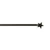 Flagtrends 60 in. Black Star Pole - Black