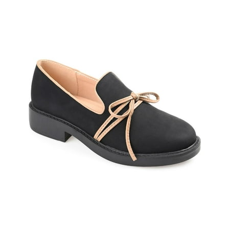 

Journee Collection Womens Eilien Laceless Heeled Loafers