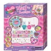 Hot Focus Scented Nail Boutique - 168 Piece Nail Art Kit Includes Press on Nails Nail Patches Nail Stickers Nail Polishes Nail File and Ring - Non-Toxic Water Based Peel Off Nail Polish
