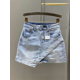 thumbnail image 1 of Minivestido de mezclilla de cintura alta, novedad de verano de 2024, estilo coreano para mujer, falda acampanada que cubre la cadera y que adelgaza para chicas picantes, 1 of 4