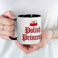 thumbnail image 3 of CafePress - Polish Princess 2 Mug - 11 oz Ceramic Mug - Novelty Coffee Tea Cup, 3 of 3