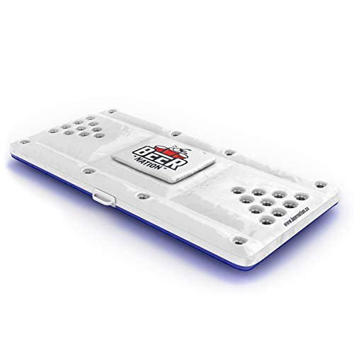 Beer Nation Inflatable Beer Pong Table with Cooler - Pool Beer Pong Pool Party Game - Floating Pong Table (Beer Pong Table)