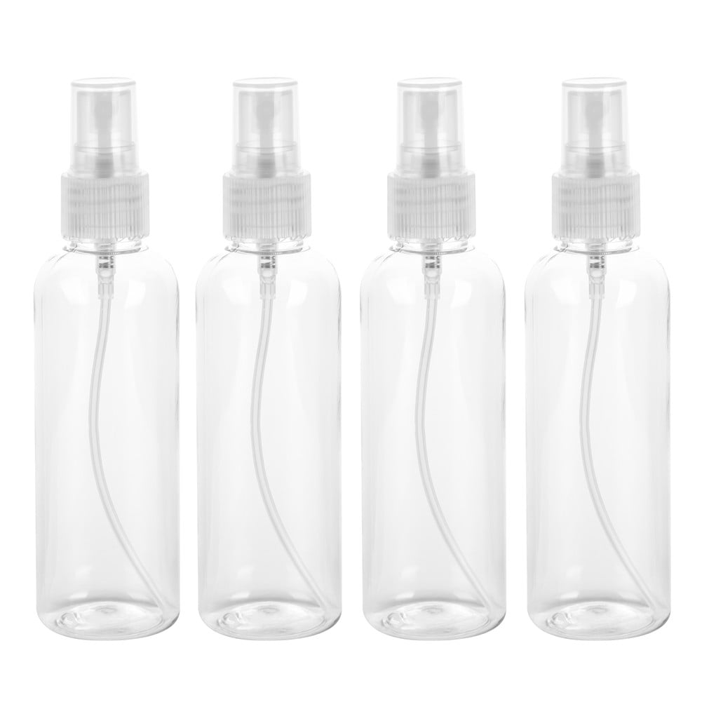 100ML Spray Bottle Fine Spray Plastic Bottle Round PET Cosmetics Split