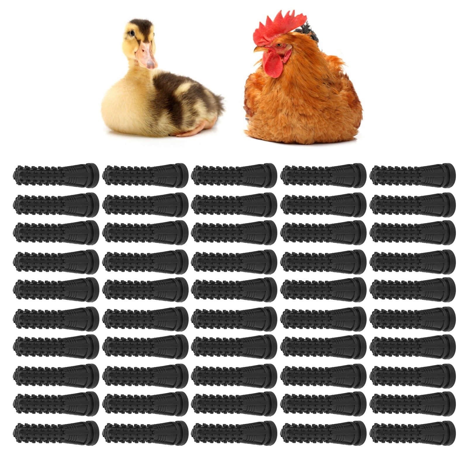small poultry pack poultry plucking fingers for small birds 50 pcs 