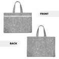 thumbnail image 2 of Pofeuu GlitterSilver Print Laptop Bag Carrying - Computer Bag Laptop Case Shoulder Slim Work Travel, 2 of 8
