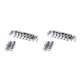 thumbnail image 4 of Sonducket Puente de metal Accesorios mejorados Instalación práctica Sillín reemplazado Sillín reemplazado Accesorios exquisitos para instrumentos Plata GA106 2piezas Sonducket CBP490596, 4 of 6
