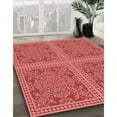 thumbnail image 3 of Ahgly Company Machine Washable Indoor Rectangle Transitional Red Area Rugs, 5' x 8', 3 of 7