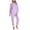 Purple, variant on Aboser Fuzzy Fleece Sweatsuits for Women Set 2 Piece Hoodie Winter Warm Up Sweatshirt and Sweatpants Lounge Sets with Pocket