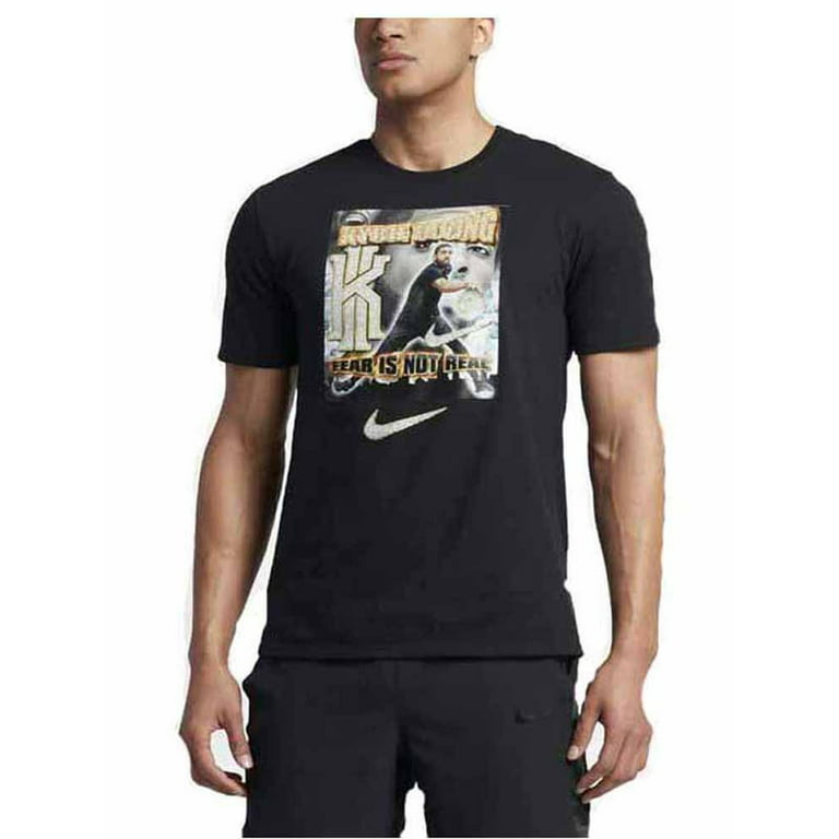 Nike Mens Kyrie Irving Cavs Basketball Pen & Pixel T-Shirt Black