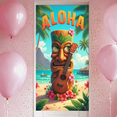thumbnail image 7 of Tropical Theme Aloha Banner Decorative Design Tiki Decor Beach Guitar Flower for Summer Party Beach Event Outdoor Decoration, 7 of 7