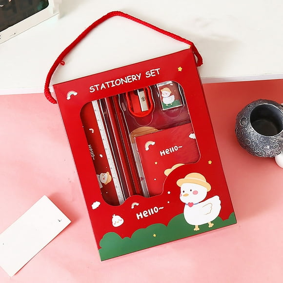 Pencil Set Student Stationery Six Piece Set Kindergarten Children's Drawing And Sketching Supplies