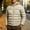 Khaki, variant on Men's Solid Color Outdoor Climb Sport Run Pocket Zipper Long Sleeved Jackets Army Green XXXL