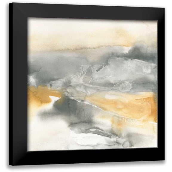 Paschke, Chris 12x12 Black Modern Framed Museum Art Print Titled - Minerals II