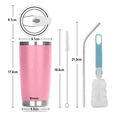 thumbnail image 2 of Termo Vasos Bloosom Térmicos 20oz Acero Inoxidable Para Calor Y Frío Rosa, 2 of 4