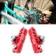thumbnail image 5 of 2 pastillas de freno de bicicleta duraderas, para bicicleta de montaña de carretera, para llantas de fibra de carbono, anti Rojo, 5 of 8