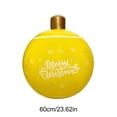 thumbnail image 4 of Navidad Inflable PVC 24 Pulgadas Decorada Al Aire Libre () Amarilla, 4 of 4