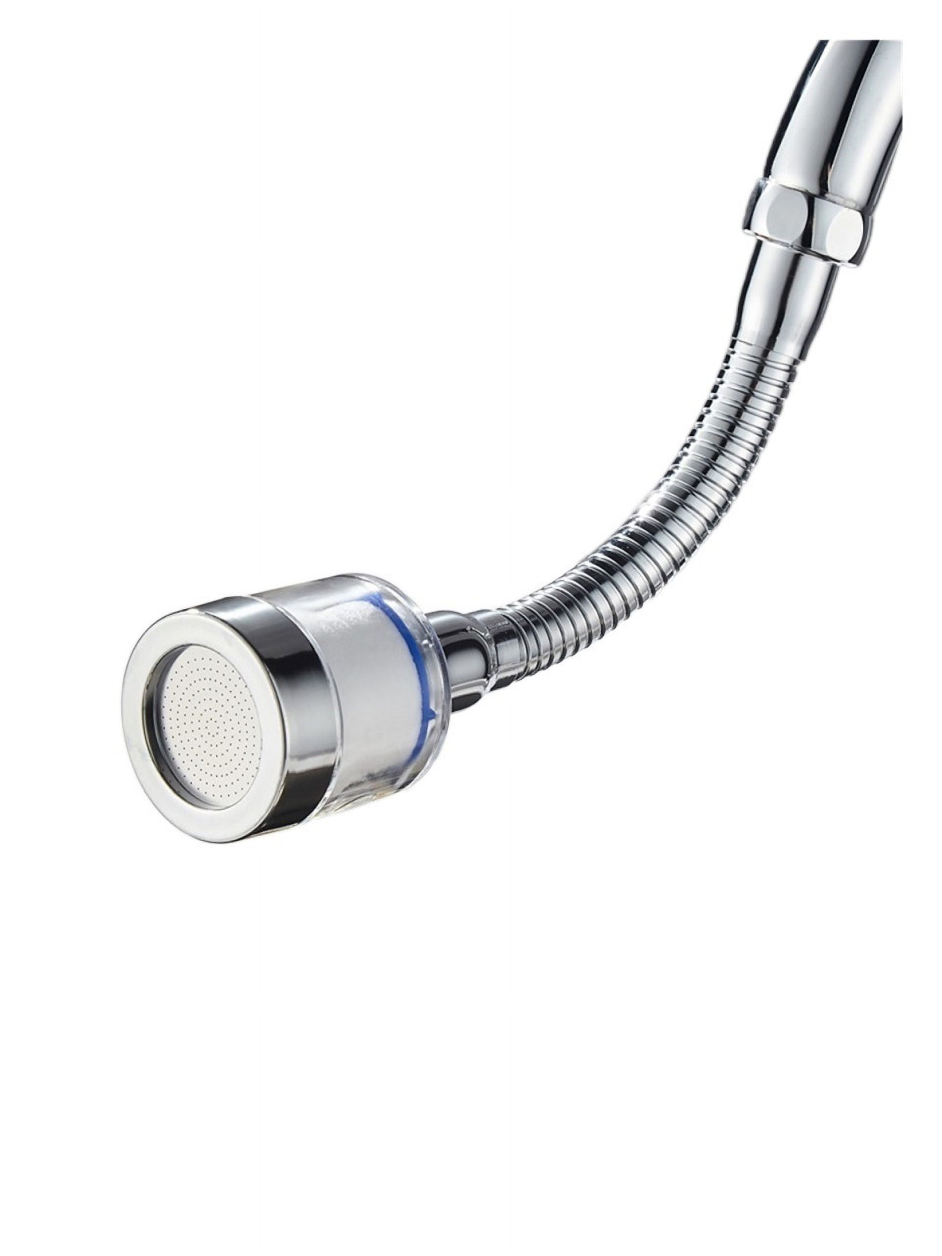 Rotating Kitchen Faucet Aerator Water Saving Nozzle Faucet Connector Spash-proof Tap Fitting Convenient To Install ,Easy to Use